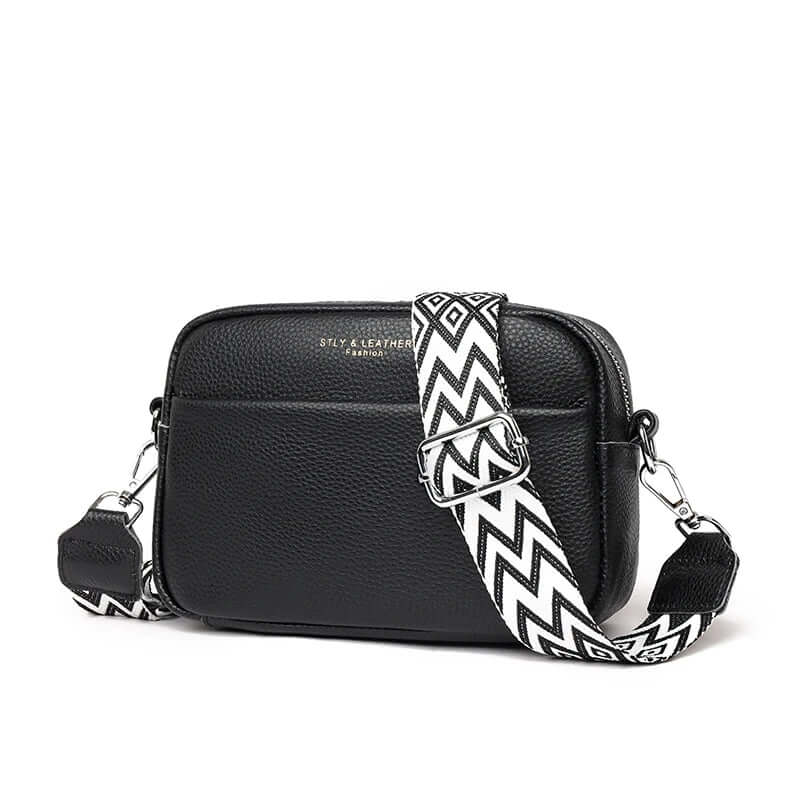 Crossbody - väska i läder av hög kvalitet för kvinnor – Stil och Funktion i Ett - Glowseva