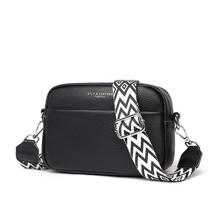 Crossbody - väska i läder av hög kvalitet för kvinnor – Stil och Funktion i Ett - Glowseva