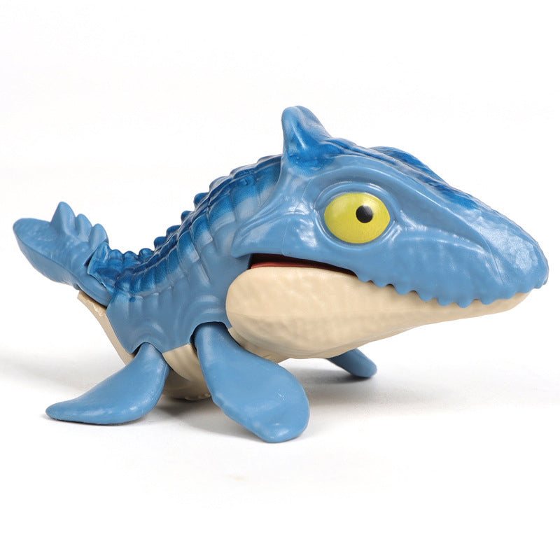 Dinosaurie-fingerdockor i plast för barn, detaljerade och färgglada, idealiska för kreativ lek med Jurassic World-tema.