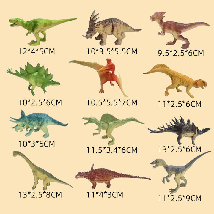 "Dinosaurie transport lastbil lekset för barn med stort T-Rex-huvud, öppningsbar bur och friktionsdrivna bilar."