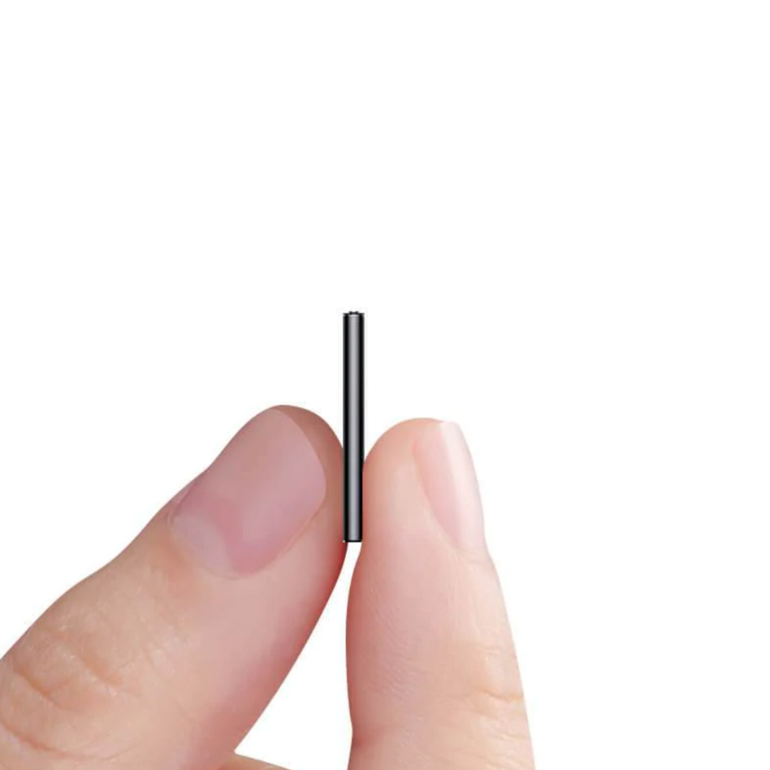 "Diskret mini röstaktiverad inspelare, svart, kompakt design med 16GB minne, lättviktig, endast 10g"