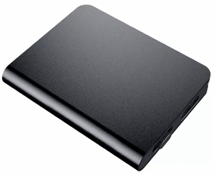 "Diskret mini röstaktiverad inspelare, svart, kompakt design med 16GB minne, lättviktig, endast 10g"