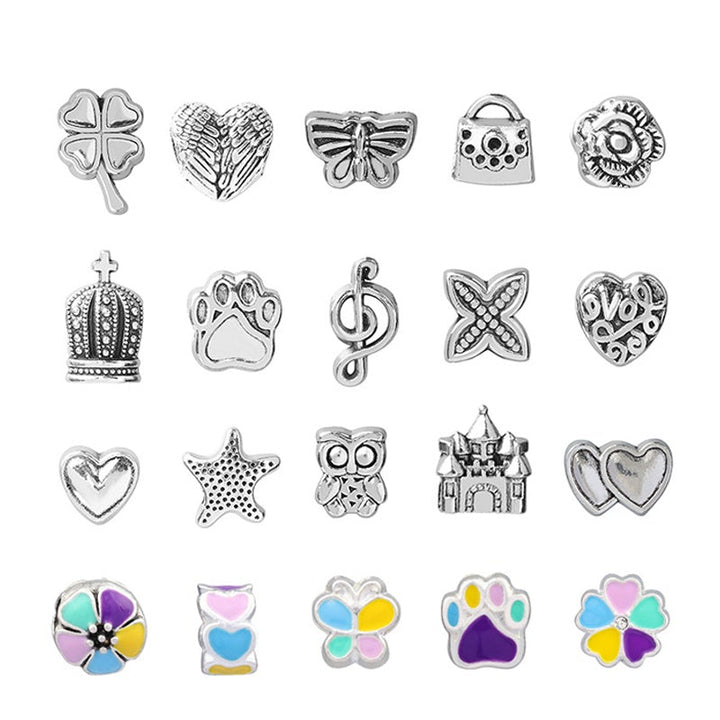 "DIY Kristall armbandsset med färgglada pärlor och hängen, perfekt för att skapa unika smycken och främja kreativitet."