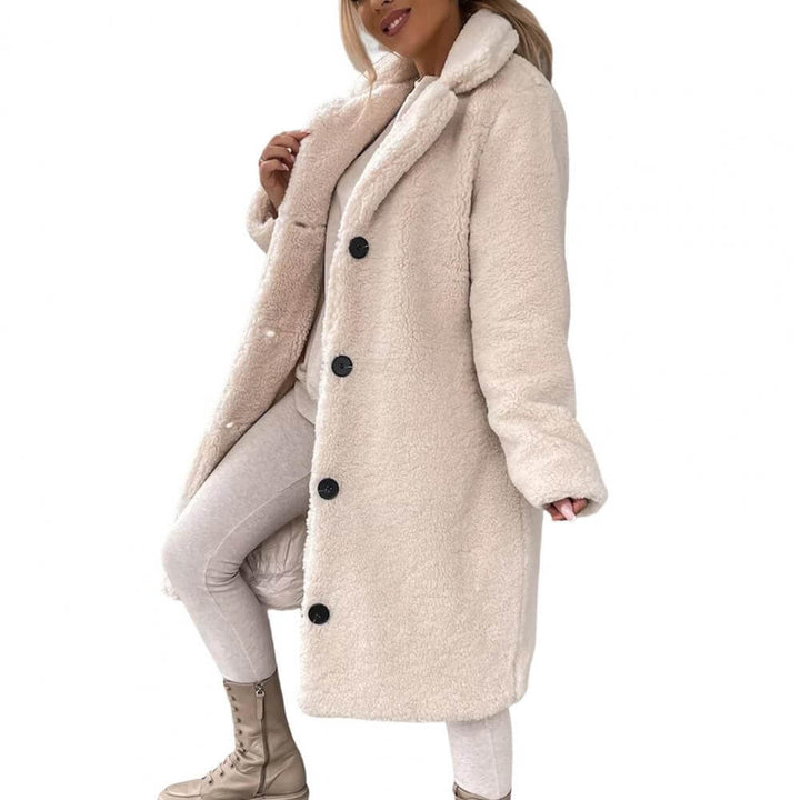 Snygg Pälsjacka för Kvinnor - Bekväm Elegant