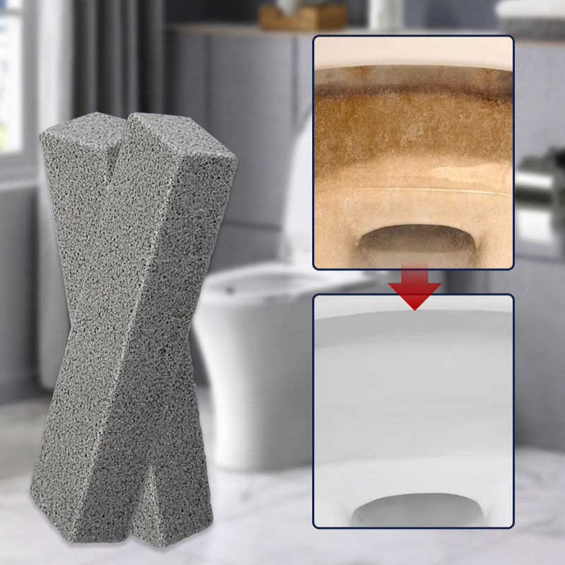 Effektiv grå pimpsten för hushållsrengöring, ergonomisk design avlägsnar smuts utan repor, miljövänlig lösning.