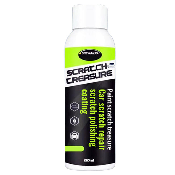 "Effektivt reparationskit för bilrepor med avancerad polering, 120ml flaska, förbättrar utseendet och skyddar ytan."