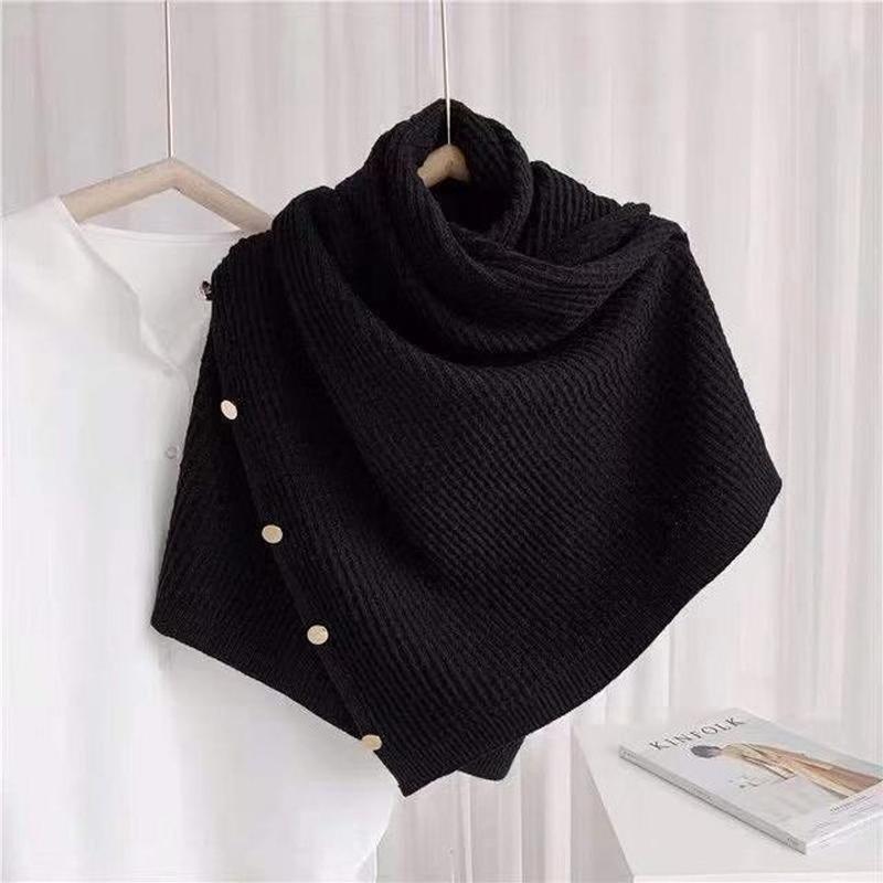 "Elegant Kashmir Pashminasjal för kvinnor i monokrom design, mjuk och lyxig med svartvita färger, perfekt accessoar."