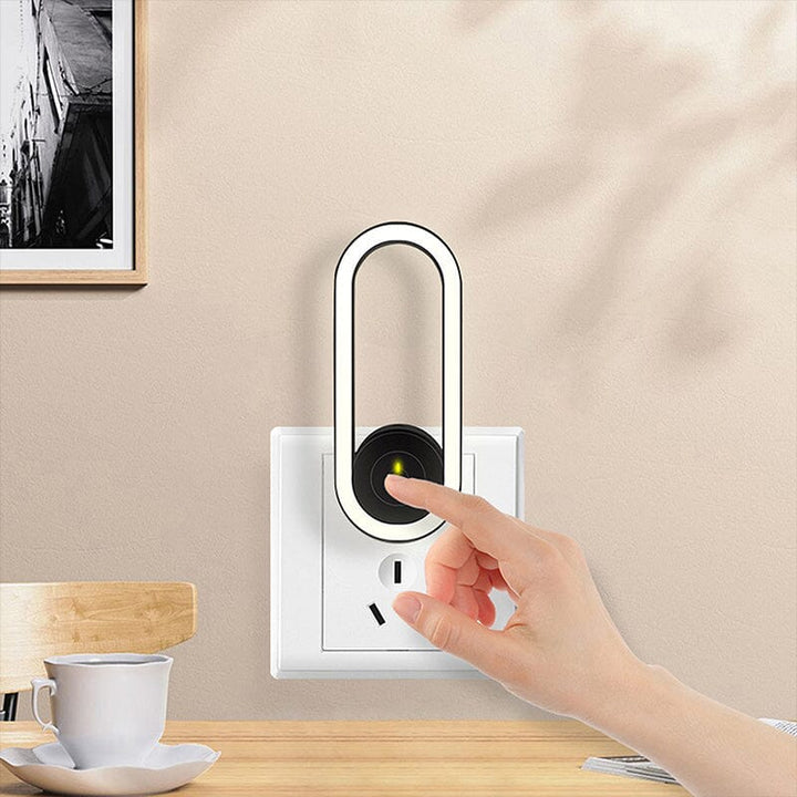 "Elegant och modern USB myggavstötare, grön/vit, för skadedjurskontroll med ultraljud, kompakt och lättanvänd."