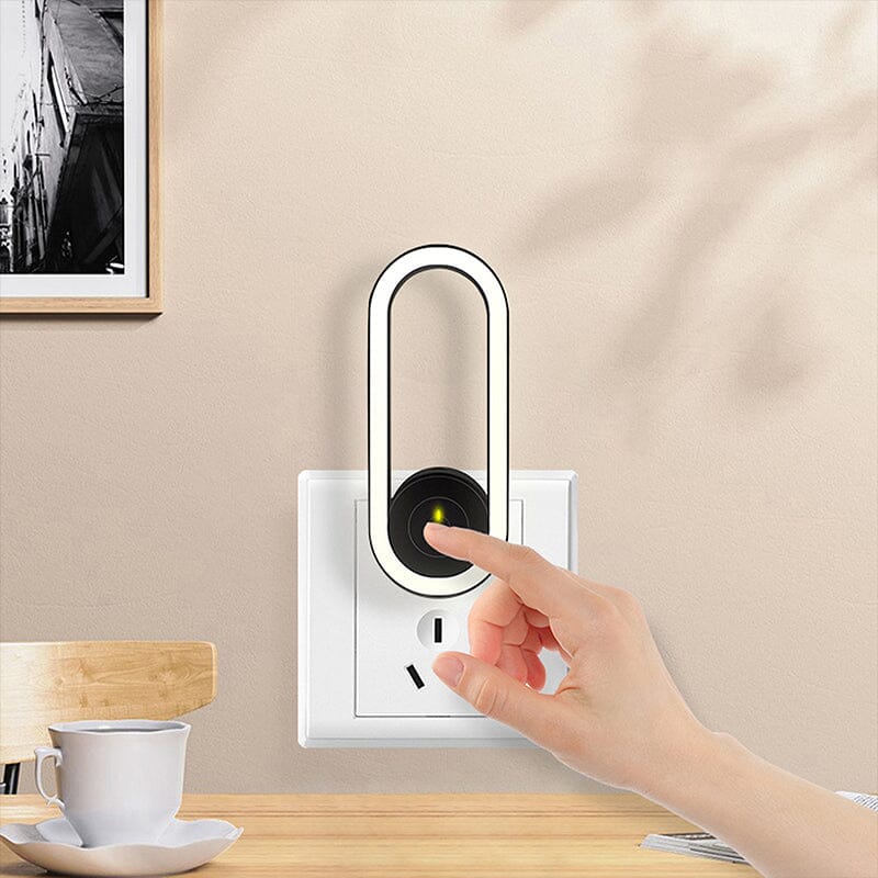 "Elegant och modern USB myggavstötare, grön/vit, för skadedjurskontroll med ultraljud, kompakt och lättanvänd."