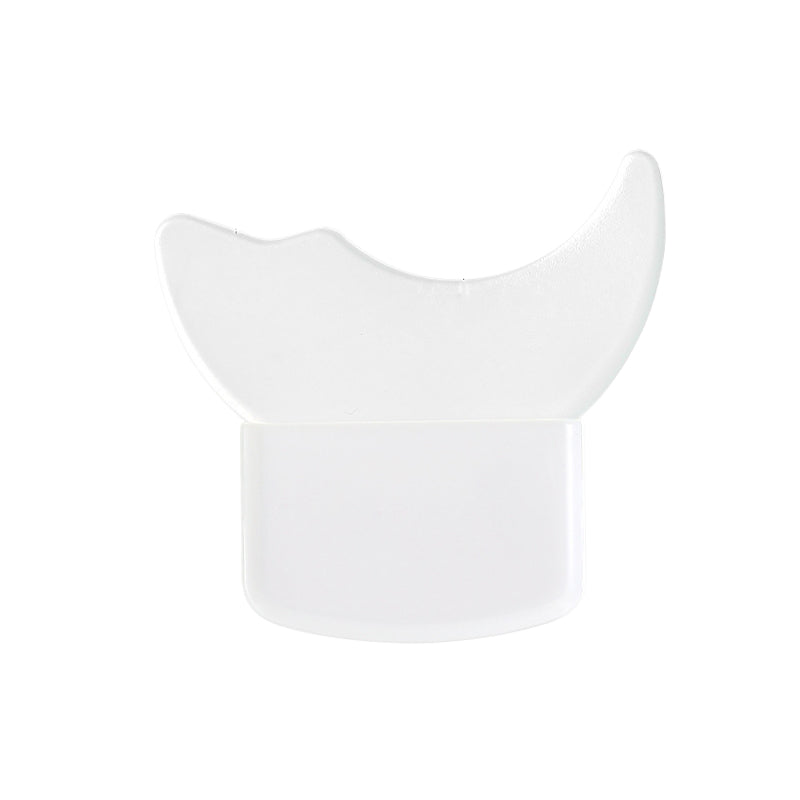 "Elegant silikonverktyg för ögonmakeup, ergonomiskt designad för precis applicering av mascara, eyeliner och ögonskugga."