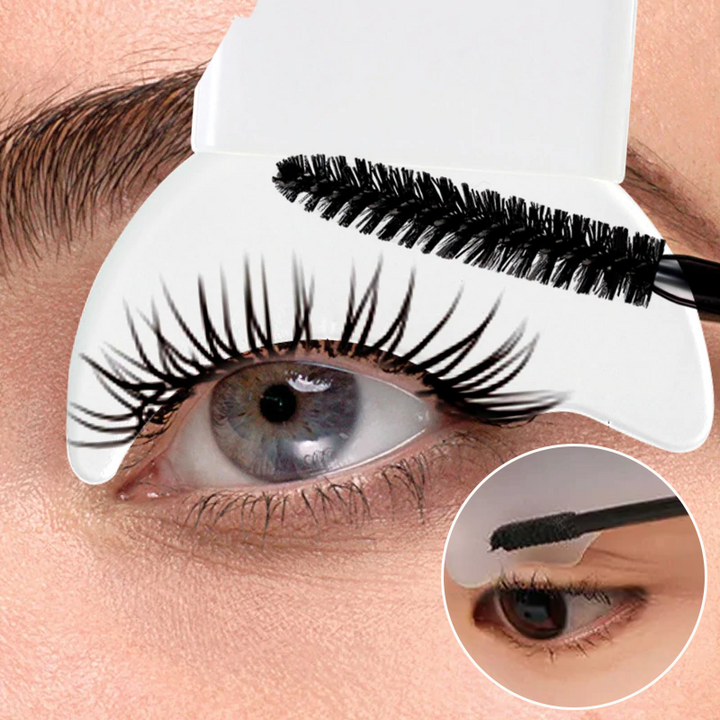 "Elegant silikonverktyg för ögonmakeup, ergonomiskt designad för precis applicering av mascara, eyeliner och ögonskugga."