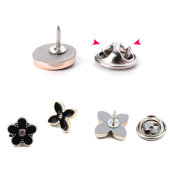 "Elegant stift för att förhindra oavsiktlig klädexponering, med stilren design, perfekt till kappa och skjorta."