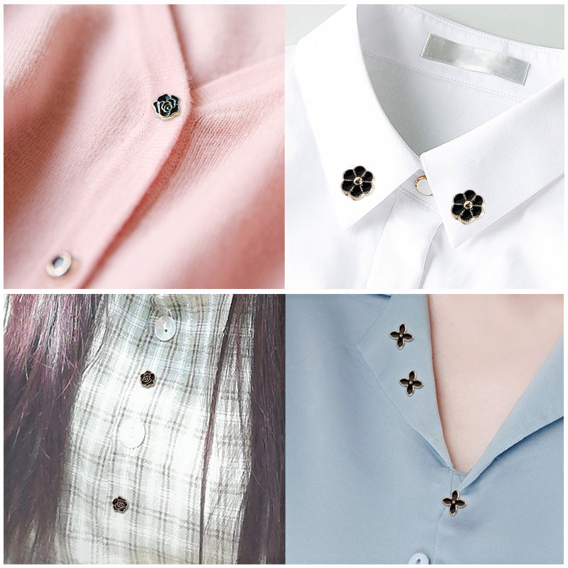 "Elegant stift för att förhindra oavsiktlig klädexponering, med stilren design, perfekt till kappa och skjorta."