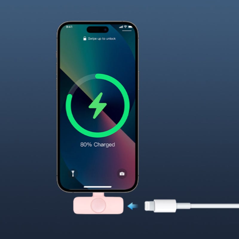 "Elegant trådlös lavaliermikrofon i rosa för mobil, erbjuder kristallklart ljud och omvänd ljudupptagning för kreativt skapan