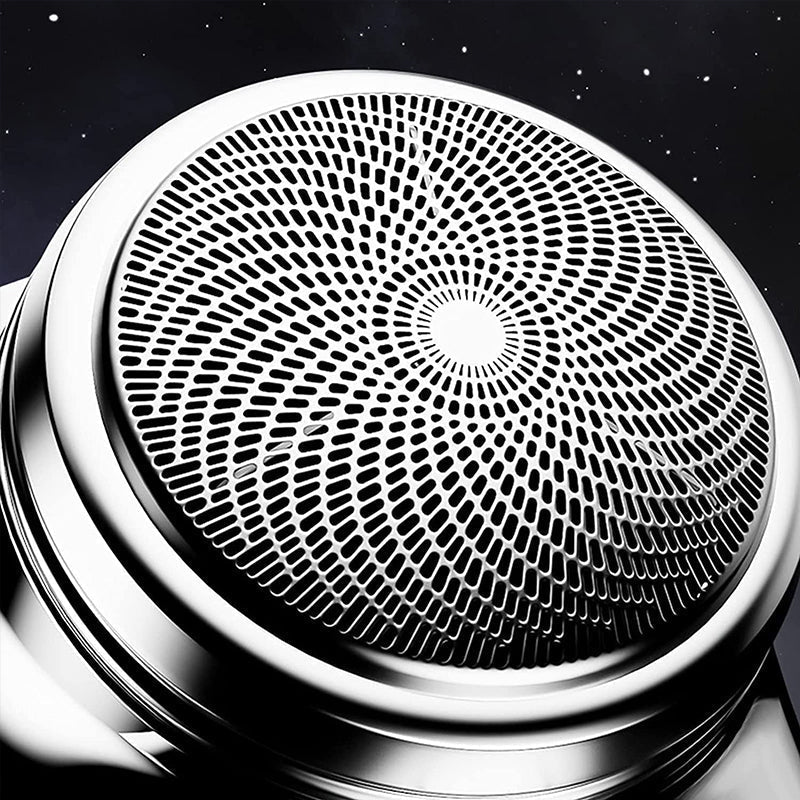 "Elegant USB mini rakapparat för snabb, bekväm rakning. Kompakt, bärbar och perfekt för både våt och torr användning."