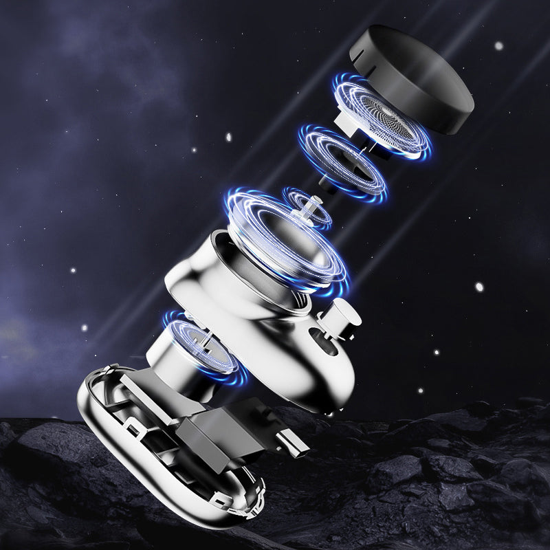 "Elegant USB mini rakapparat för snabb, bekväm rakning. Kompakt, bärbar och perfekt för både våt och torr användning."