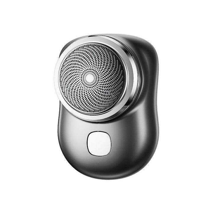 "Elegant USB mini rakapparat för snabb, bekväm rakning. Kompakt, bärbar och perfekt för både våt och torr användning."