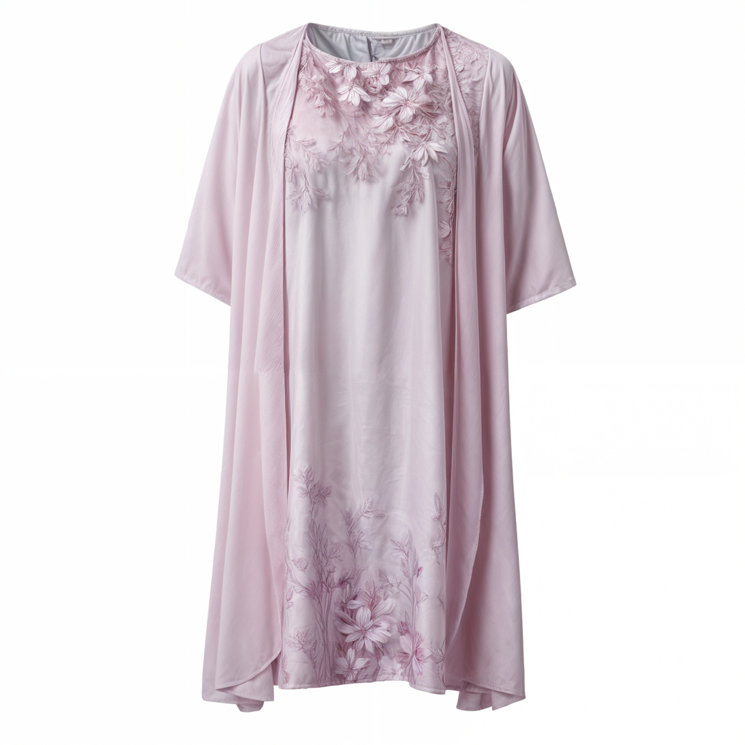 "Eleganta blommig klänning, vintage stil, A-line siluett, feminin design, perfekt för vårfest eller solig dag ute."