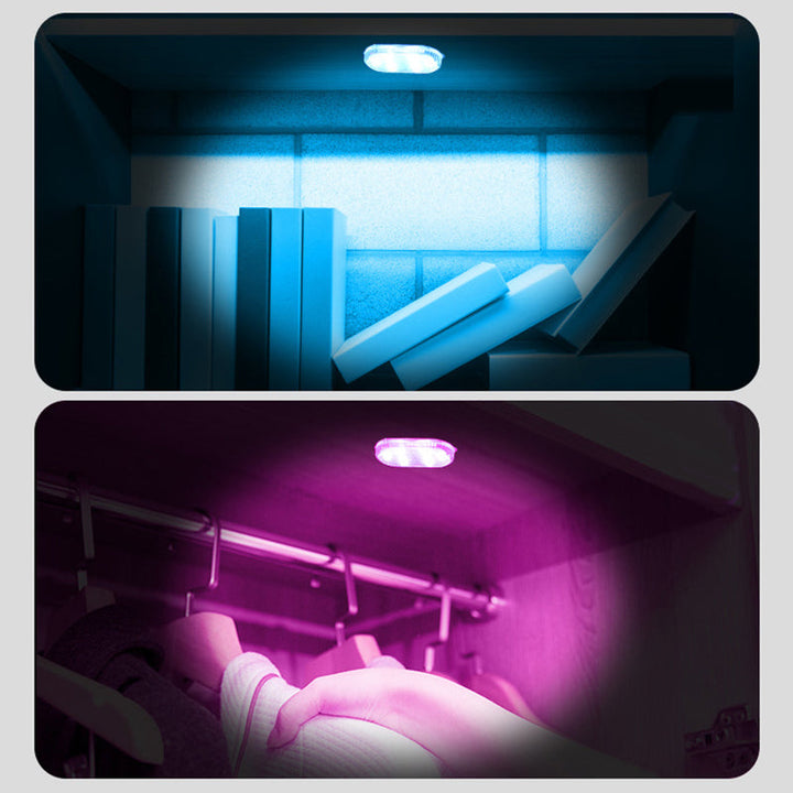 "Eleganta LED-bilbelysningsljus med touch sensor, kompakt design och klar belysning för smidig användning i bilen."