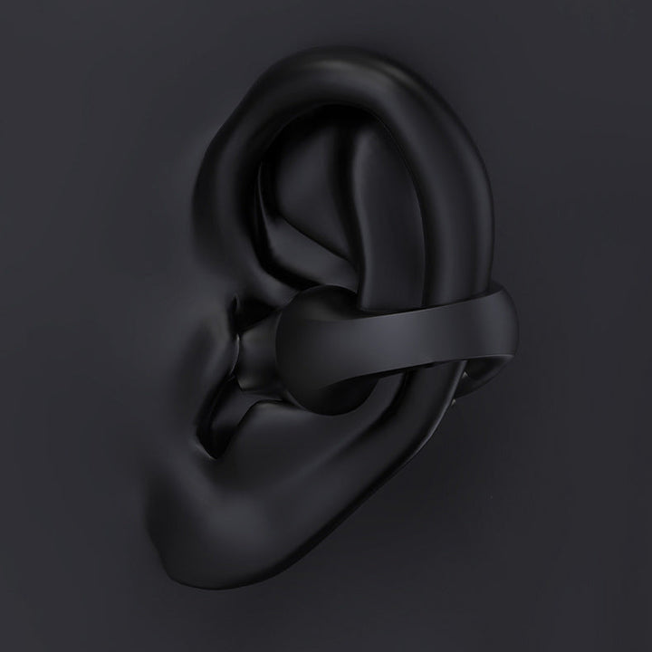 "Eleganta trådlösa Bluetooth-öronsnäckor, kompakt design, avancerad ljudteknik för klart ljud och stabil anslutning."