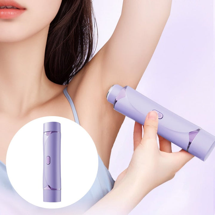 "Elektrisk dubbla huvud trimmer, hudvänlig, säker rakning hela kroppen, innovativ, smidig design för kort/långt hår."