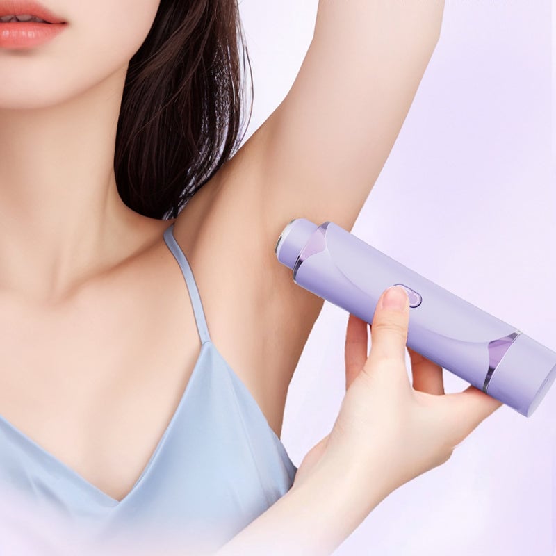 "Elektrisk dubbla huvud trimmer, hudvänlig, säker rakning hela kroppen, innovativ, smidig design för kort/långt hår."