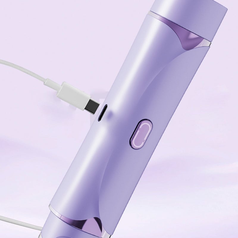 "Elektrisk dubbla huvud trimmer, hudvänlig, säker rakning hela kroppen, innovativ, smidig design för kort/långt hår."