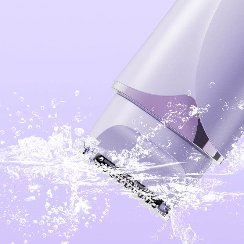 "Elektrisk dubbla huvud trimmer, hudvänlig, säker rakning hela kroppen, innovativ, smidig design för kort/långt hår."