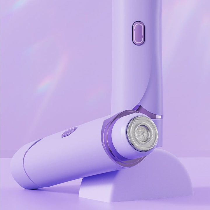 "Elektrisk dubbla huvud trimmer, hudvänlig, säker rakning hela kroppen, innovativ, smidig design för kort/långt hår."