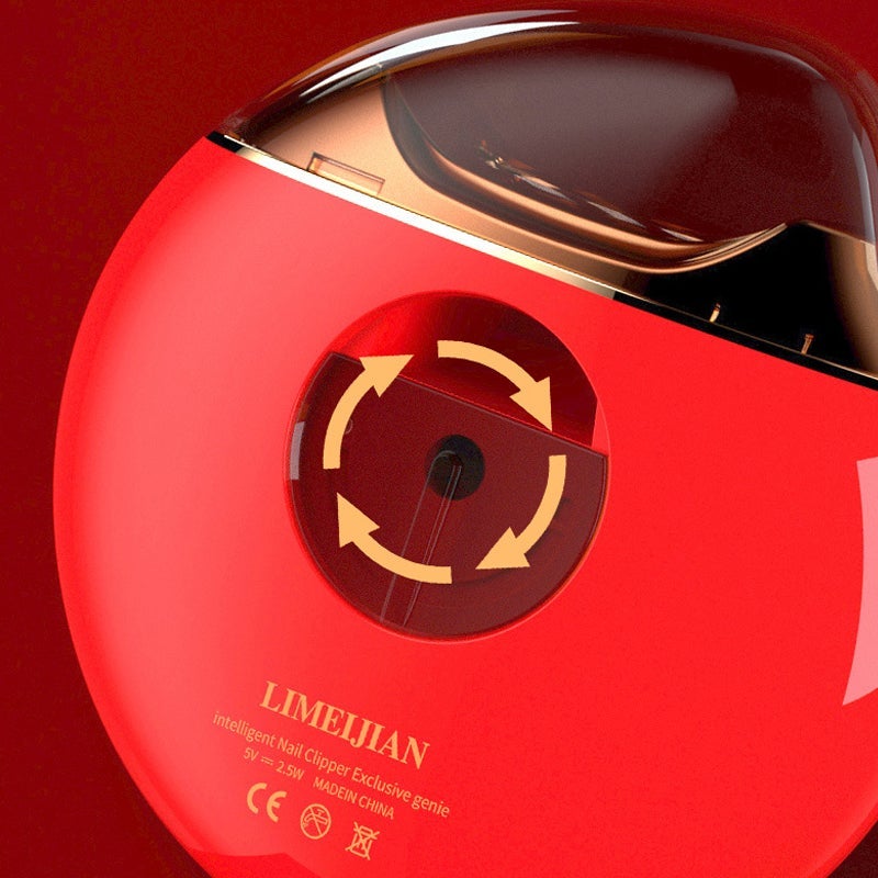 "Elektrisk nagelklippare, kompakt design, tyst prestanda, säker och snabb klippning för alla åldrar, bärbar"