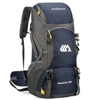 Ergonomisk 50L ryggsäck för vandring - Glowseva