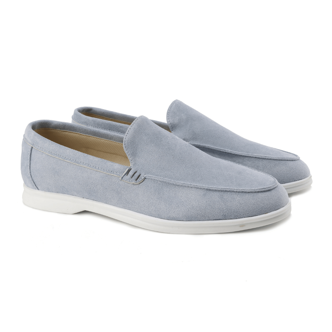 "Erik elegant läderloafers i beige, design med premium komfort, sofistikerat val för moderna män"