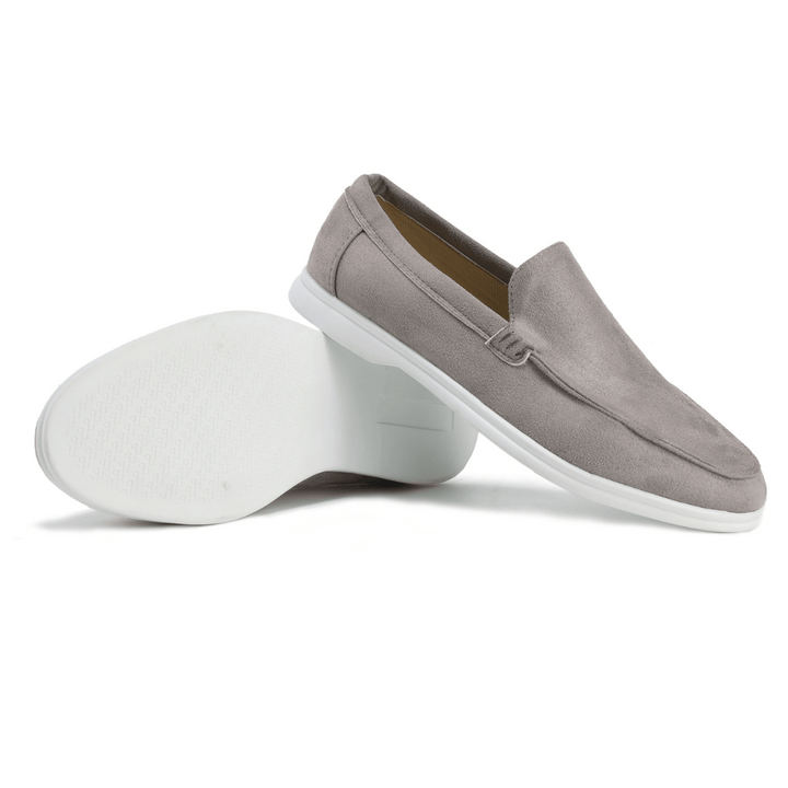 "Erik elegant läderloafers i beige, design med premium komfort, sofistikerat val för moderna män"