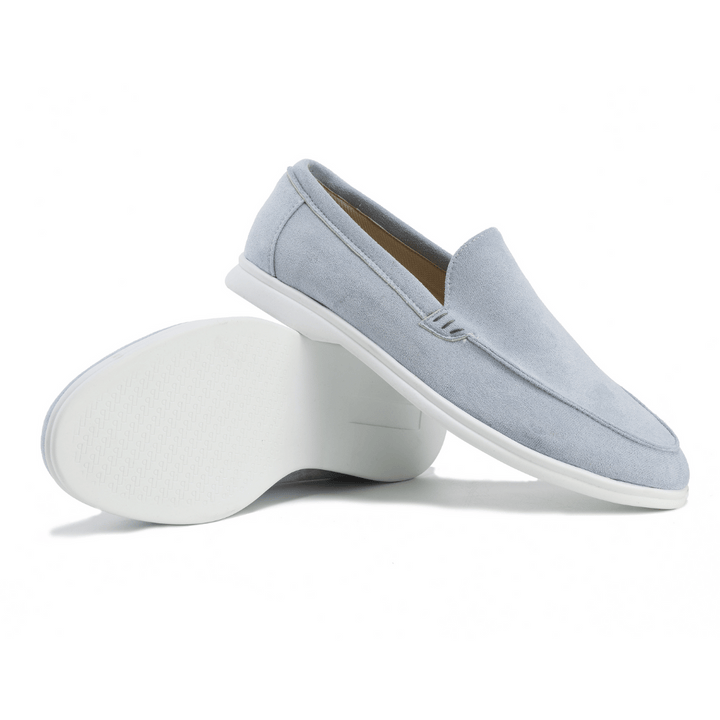 "Erik elegant läderloafers i beige, design med premium komfort, sofistikerat val för moderna män"