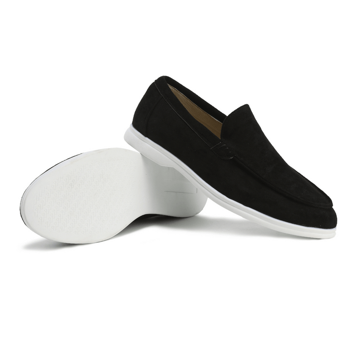 "Erik elegant läderloafers i beige, design med premium komfort, sofistikerat val för moderna män"