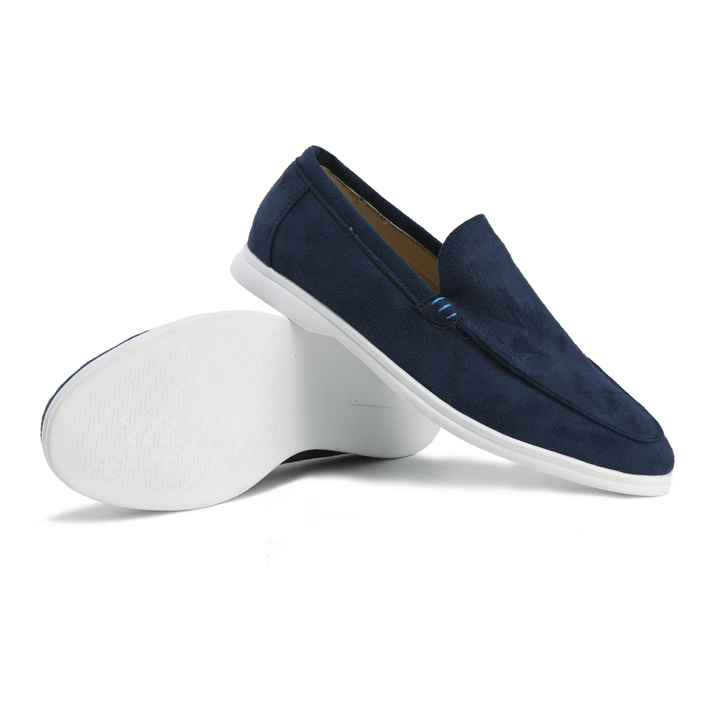 "Erik elegant läderloafers i beige, design med premium komfort, sofistikerat val för moderna män"