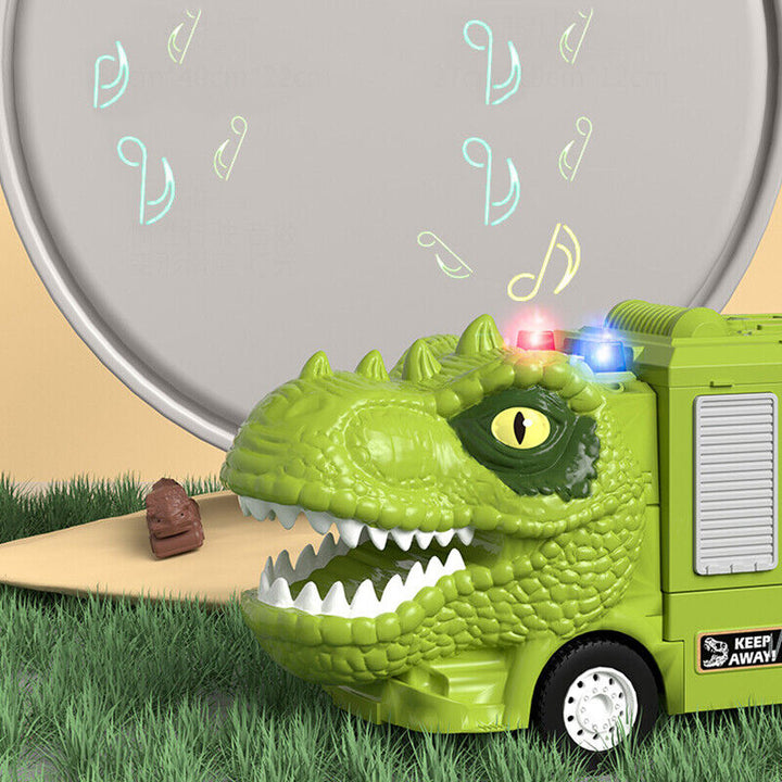 Förvandlingsbara Dinosauriebilar