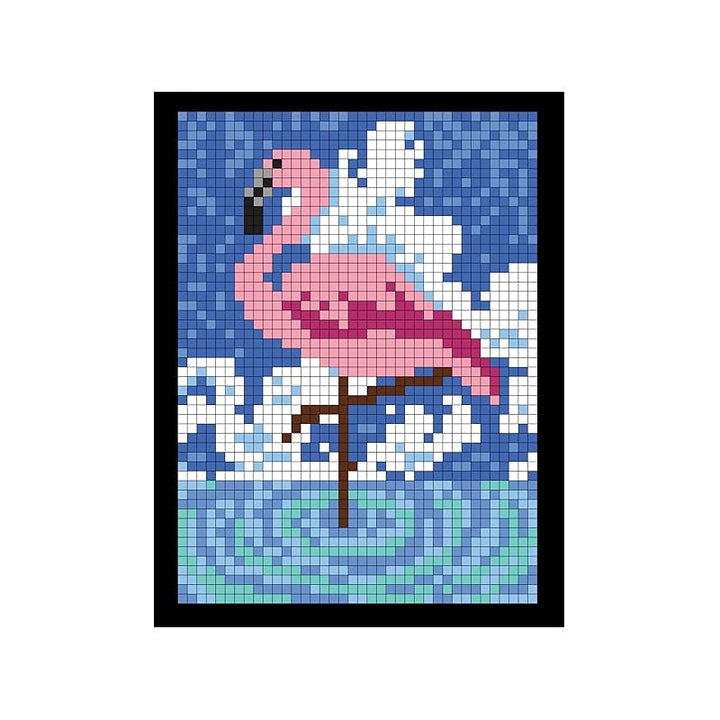 "Färg Quest Aktivitetsbok med akvarellpennor, färgglada mönster med geometriska former på svart bakgrund, kreativ upplevelse.