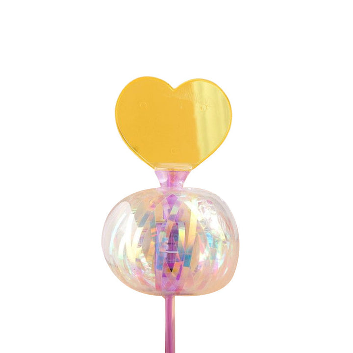 Färgglad bubbelstav för barn, 32 cm, skapar oändliga ljusreflekterande bubblor. Perfekt för lek och dekoration.
