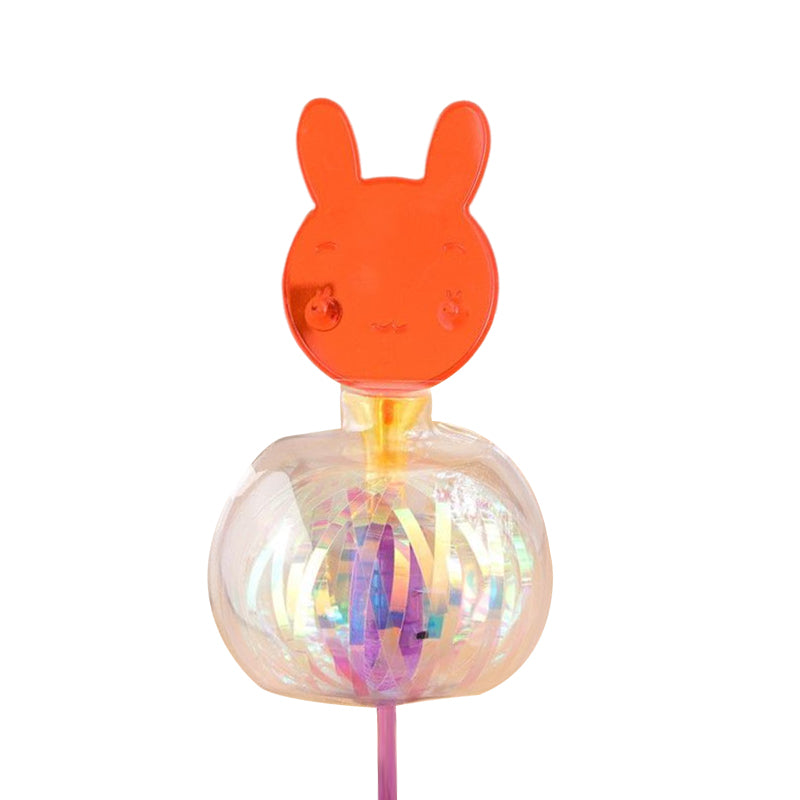 Färgglad bubbelstav för barn, 32 cm, skapar oändliga ljusreflekterande bubblor. Perfekt för lek och dekoration.