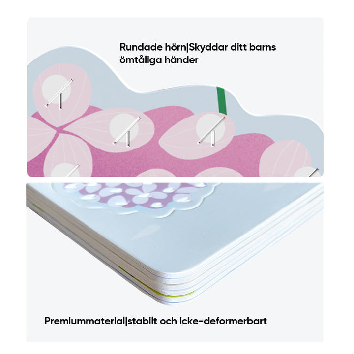 "Färgglad DIY Poke Art leksak för barn, främjar kreativitet och finmotorik med tygpunkteringar, perfekt för 3 år+"