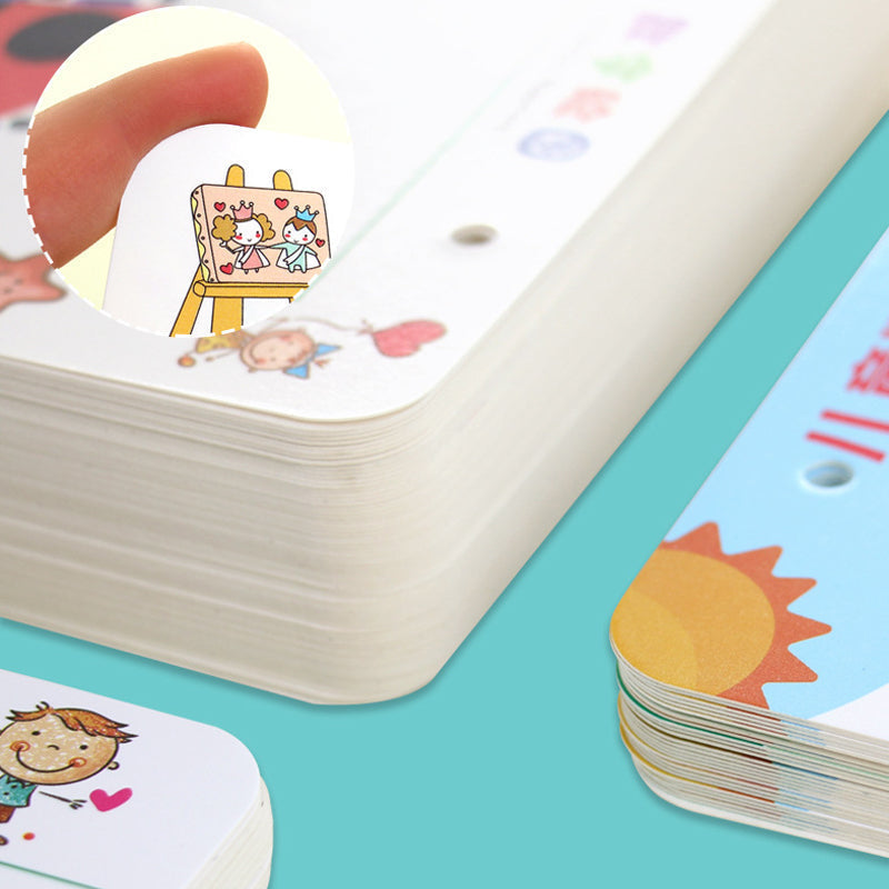 "Färgglad kalkeringsbok för barn, hjälper små i åldern 2-6 att utveckla skriv- och ritfärdigheter."