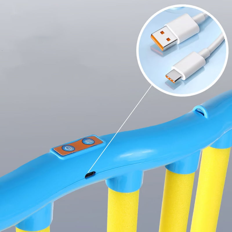 "Färgglada elektroniska fångstpinnar för barn och vuxna, reflexträning och spel med justerbara hastigheter och hållbar design