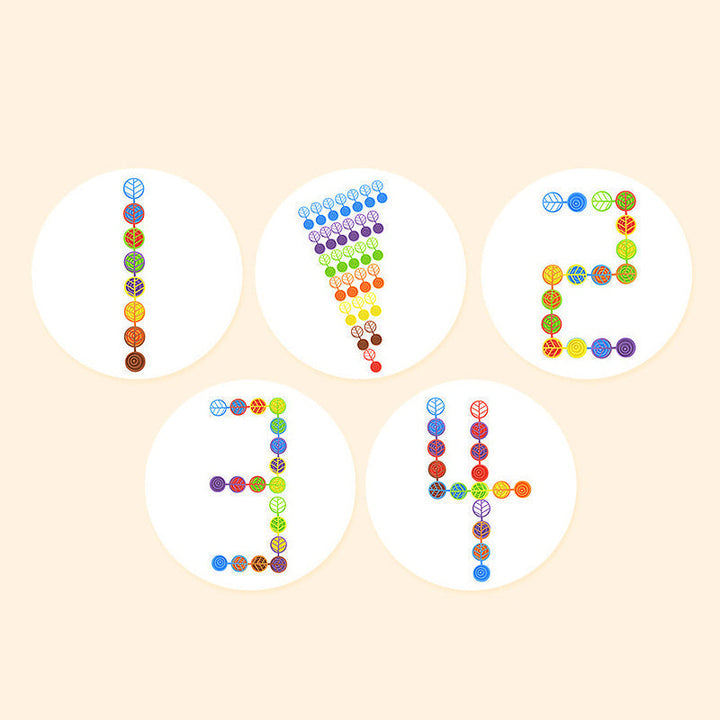 "Färgglada staplingsblockleksaker i ABS-plast för barn, främjar kreativitet och motoriska färdigheter med levande färger."