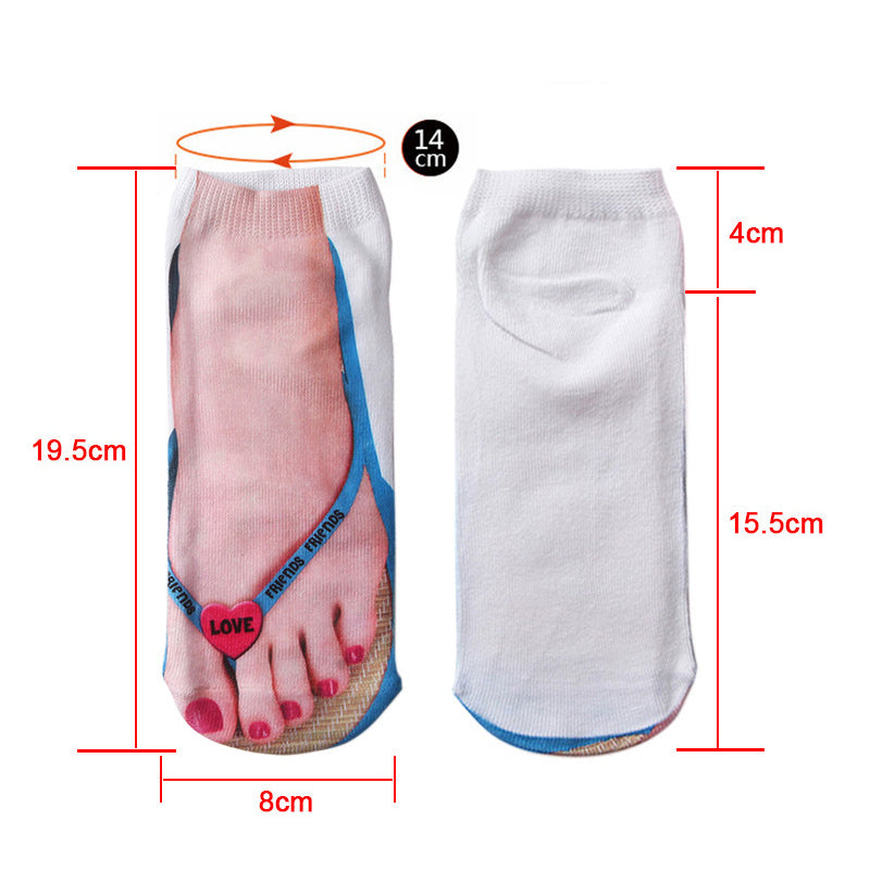 "Färgglada unisex ankelstrumpor med levande tryck, mjuk bomullsblandning, perfekt för en stilfull outfituppgradering."