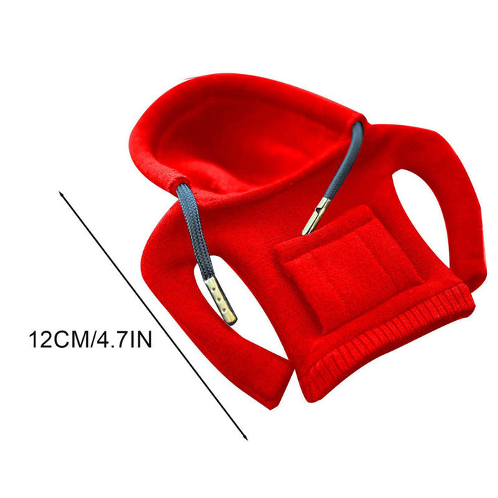 "Färgglatt växelspaksskydd i bomull för bilar; erbjuder stil och skydd. Finns i flera färger för personlig matchning."