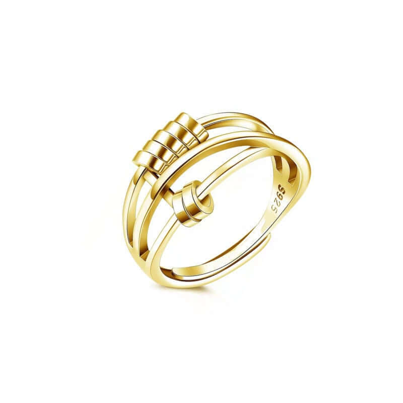 Fidget Ring Elegant Stresshantering - Kvinnor och Män