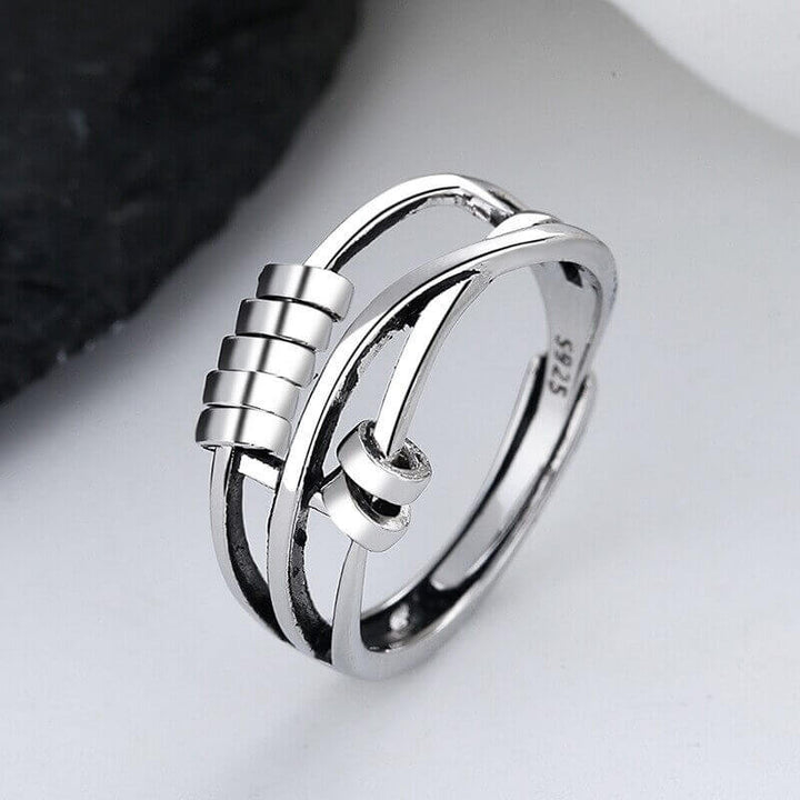 Fidget Ring Elegant Stresshantering - Kvinnor och Män