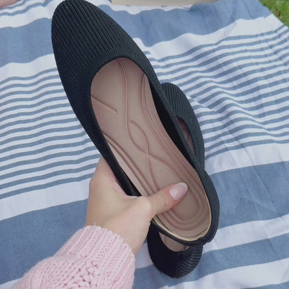 "Flera färger ballerina dam skor, elegant design, bekväma, olika storlekar, idealiska för vardag och speciella tillfällen."