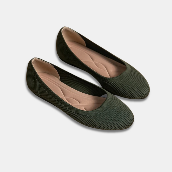 "Flera färger ballerina dam skor, elegant design, bekväma, olika storlekar, idealiska för vardag och speciella tillfällen."